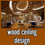 Wood ceiling design