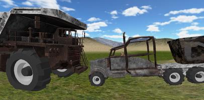 Cargo truck Hill driving game screenshot 2