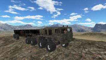 Cargo truck Hill driving game capture d'écran 3