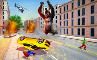 Gorilla Robot Attack Simulator الملصق