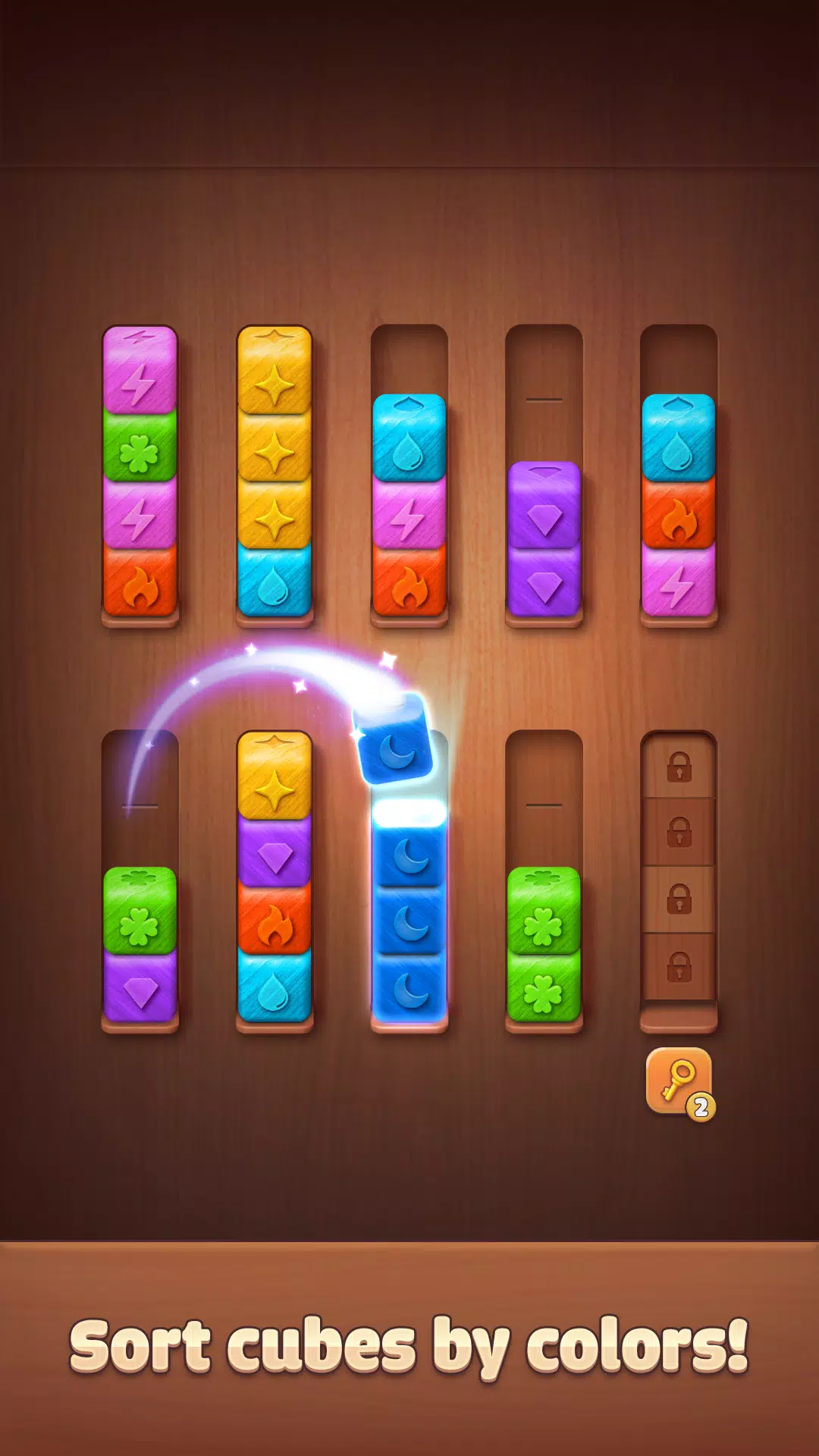 Wood Block: Sort Color