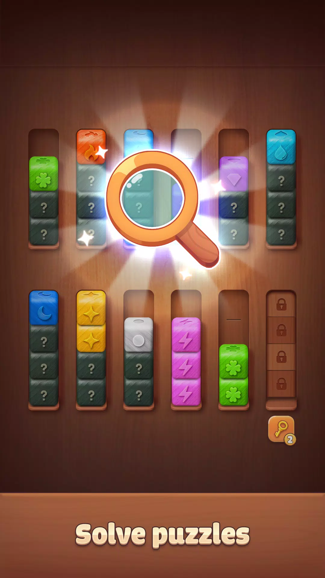 Wood Block: Sort Color