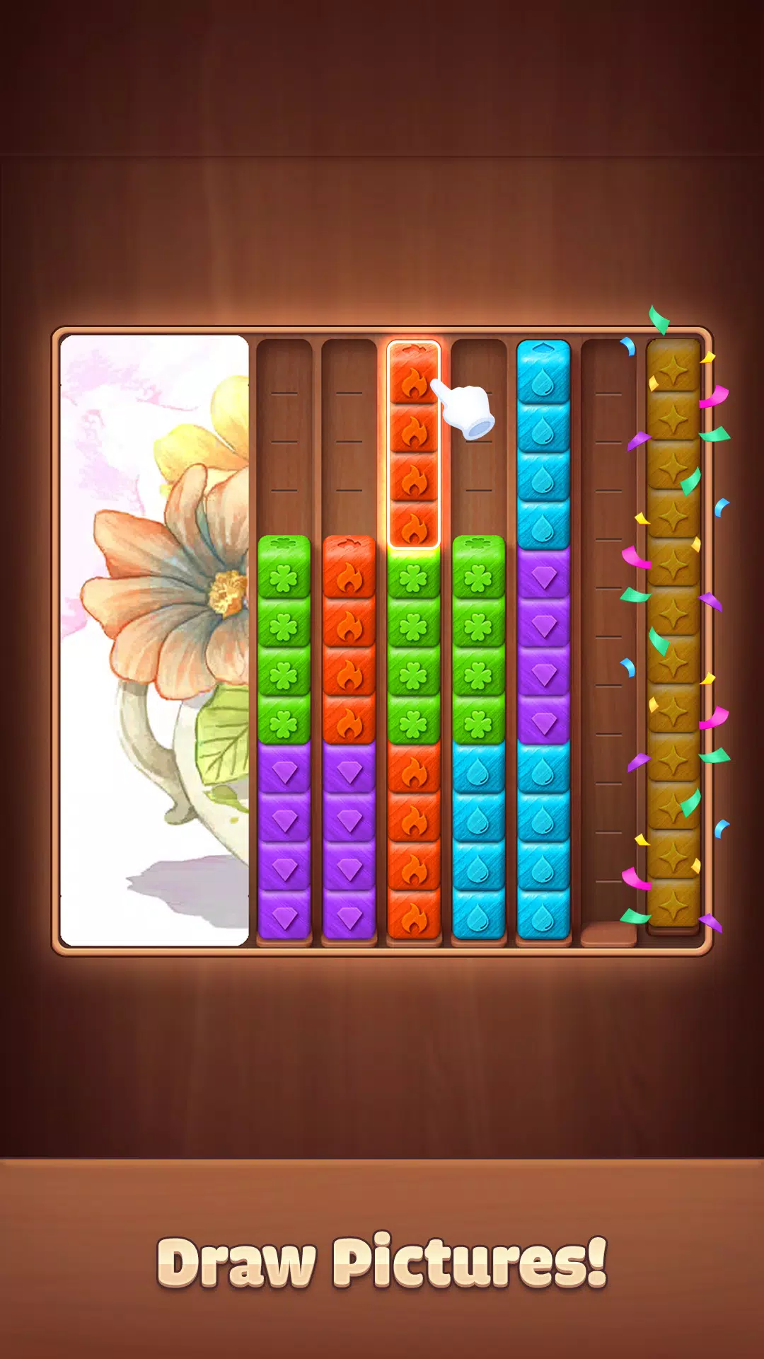 Wood Block: Sort Color