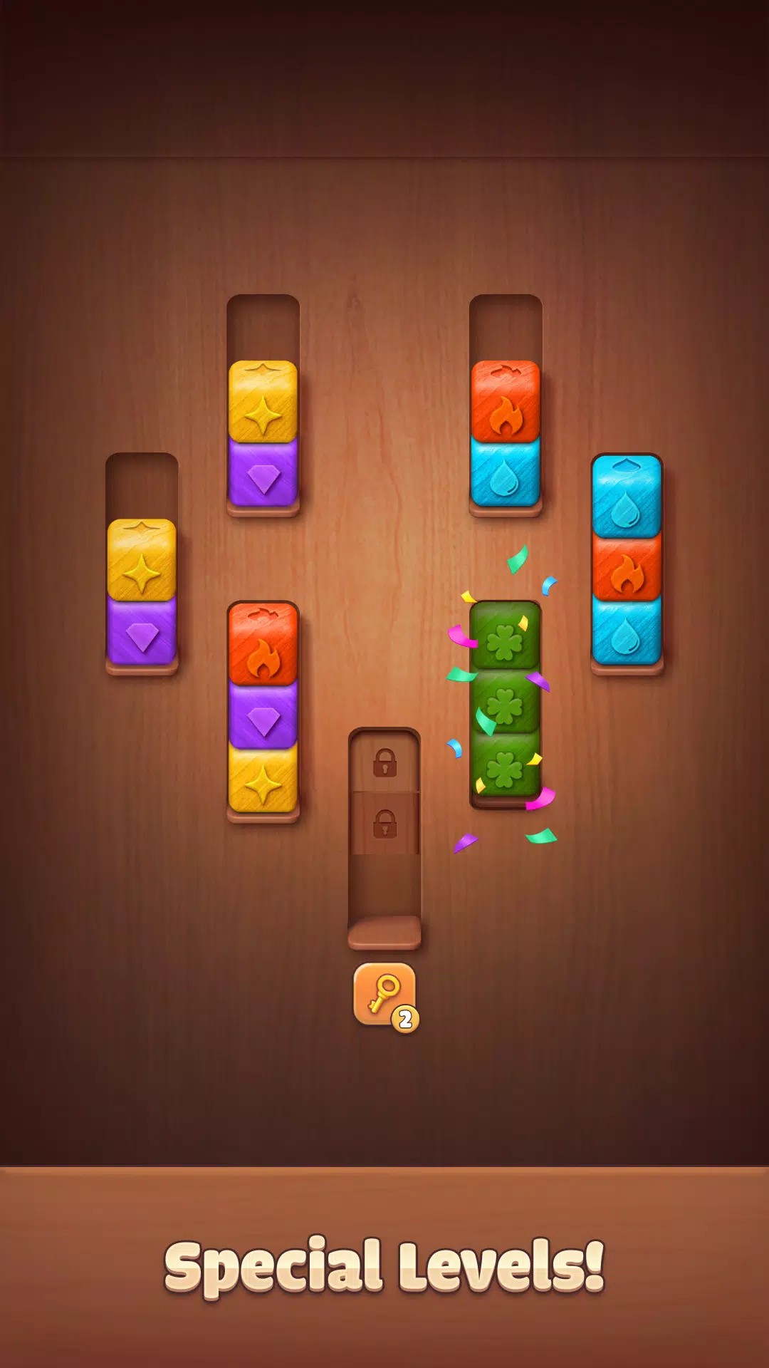 Wood Block: Sort Color