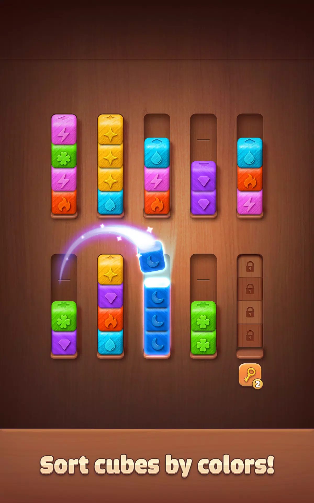 Wood Block: Sort Color