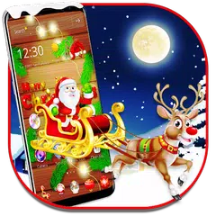 Wooden Merry Christmas theme APK download