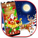 Thème en bois joyeux Noël APK