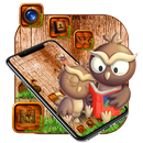 Wooden Owl Theme APK