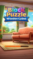 Block puzzle - Wooden Cubes Affiche