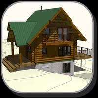 125 Best Wooden House Design โปสเตอร์