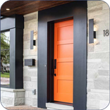 طراحی درب چوبی