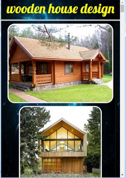 Wooden House Design poster
