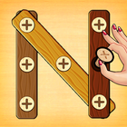 Wood Nuts & Bolts Screw Master icon