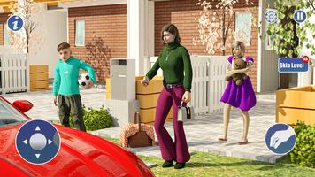 Game Ibu Keluarga Virtual 3d screenshot 2