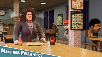 Scare Scary Bad Teacher 3D - Spooky & Scary Games постер