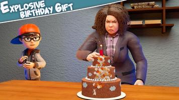 Scare Scary Bad Teacher 3D - Spooky & Scary Games ảnh chụp màn hình 2