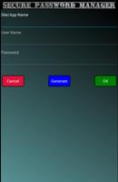 Secure Password Manager syot layar 1