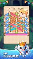 Wood Screw Royal: Nuts & Bolts الملصق