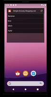 Einfache Einkaufsliste Screenshot 1
