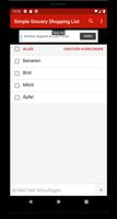 Einfache Einkaufsliste Screenshot 2