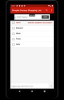 2 Schermata Semplice lista della spesa