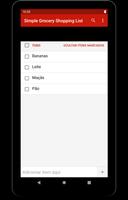 Lista de compras simples na me imagem de tela 2