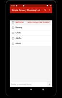 Prosta lista zakupów spożywczy screenshot 2