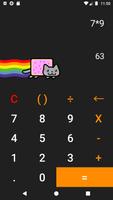 Flying Cute Cat Calculator Ekran Görüntüsü 1