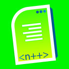 Notepad Plus - HTML JavaScript ikon