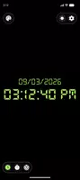 Desk Clock Display Cartaz