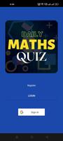 Daily Maths Quiz poster