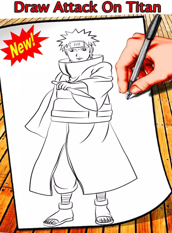 How to Draw Naruto - Easy Drawing Art