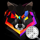 Wolf Color by Number - Wolf Pixel Art icône