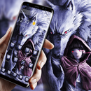 Wolf Girl Vintage Graffiti Theme APK