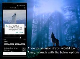 Wolf Sounds Ringtones capture d'écran 3