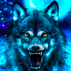 Wolf wallpaper: Wolf art আইকন