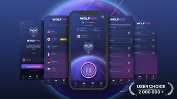 Wolf Vpn x Secure & Unlimited পোস্টার