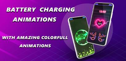 Battery charging animation 3d screenshot 3