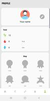 Steps tracker Calorie tracker ảnh chụp màn hình 2