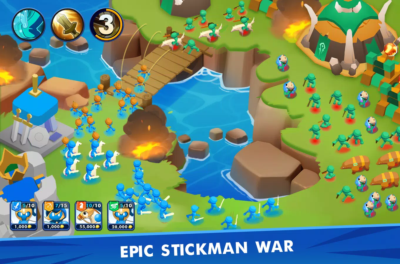 Hraj Stickman Clash: 2 player games APK