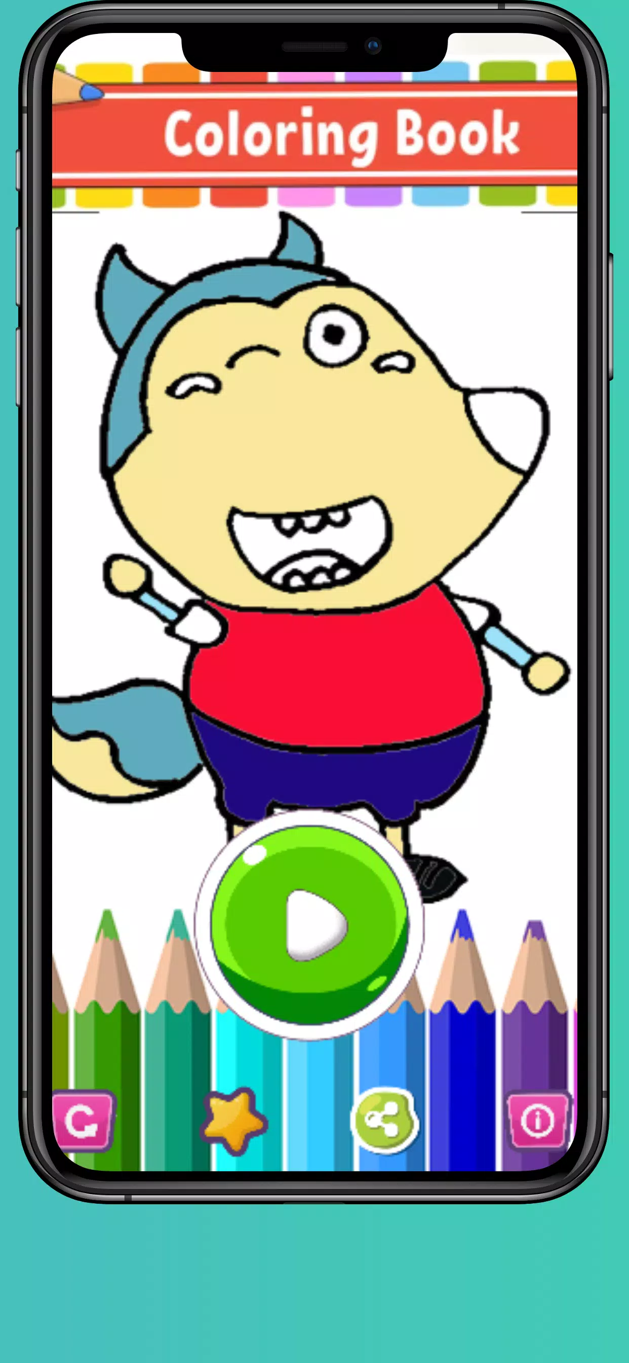 Wolfoo Family Coloring & Drawing APK pour Android Télécharger