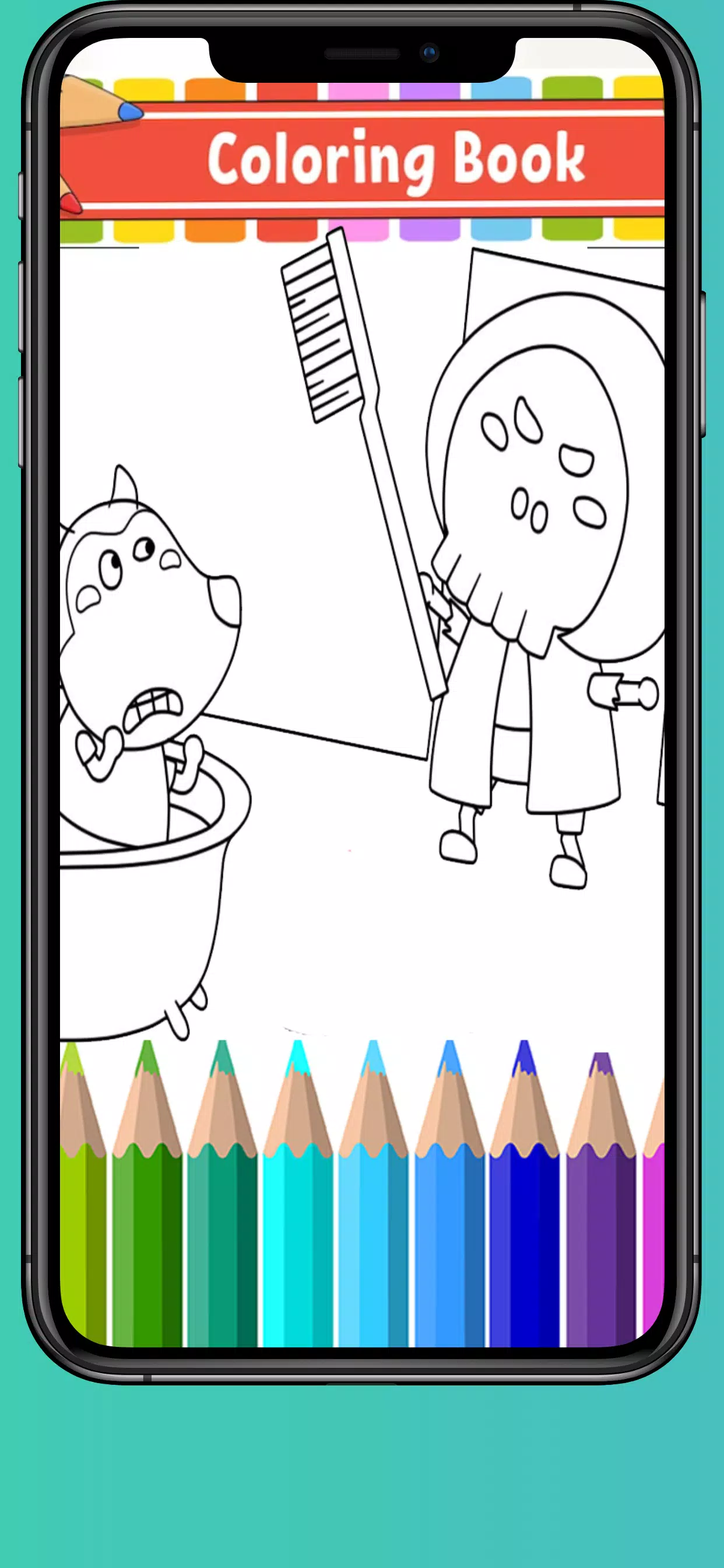 Wolfoo Family Coloring & Drawing APK pour Android Télécharger