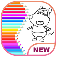 Download do APK de Wolfoo Family Coloring & Drawing para Android