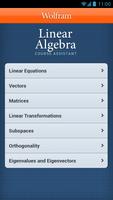 Linear Algebra Course App-poster