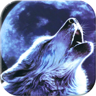 Icona Wolf Howls Button