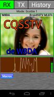 DroidSSTV - SSTV for Ham Radio Affiche