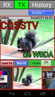 DroidSSTV - SSTV for Ham Radio captura de pantalla 1