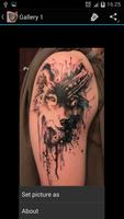 Loup Tatouage capture d'écran 2