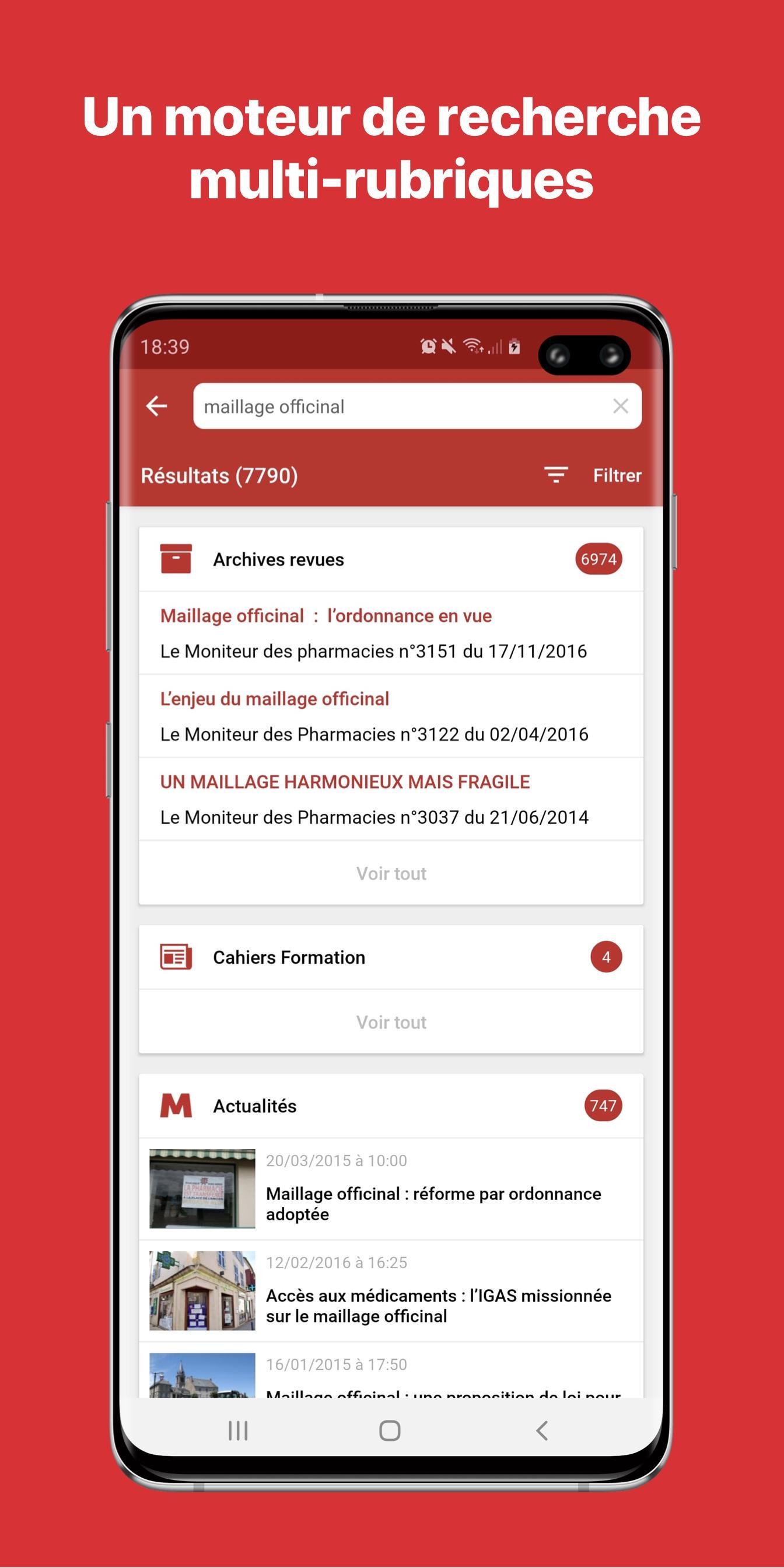 Le Moniteur des pharmacies.fr for Android - APK Download