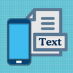 Text send to PC icon